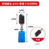 Venta al por mayor de fábrica lima rotativa de carburo 6*14 cabeza de rectificado de acero de tungsteno mango de 6 mm ranura simple doble grabado cabeza de rectificado de metal
