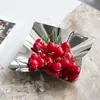 Plato de Fruta Metálico Creativo, Plato Ondulado, Habitación Modelo de Lujo Ligero, Bocadillos de Aspecto Elegante, Plato de Fruta Deshidratada, Adornos de Joyería