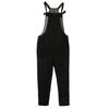 Pantalones de tirantes para mujer de eBay Europa, mono de verano con botones y talla grande, estilo militar, ropa para mujer