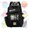 Mochila escolar temática Reino de Rocas para niños y niñas, azul aqua, Dimo Spark, gran capacidad, mochila versátil para estudiantes de primaria