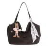 Bolsa Texturizada Nova de Inverno 2026, Bolsa de Ombro Transversal Casual Fashion Retro, Bolsa Tote Feminina Tendência e Personalizada