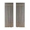 Cortinas Shaoxing Keqiao de Doble Capa con Gasa, Tela de Oscurecimiento Total de Alta Gama, Bordado en Relieve Hecho a Mano, Estilo Antiguo