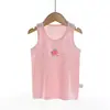 Colete 2025 Nova Roupa Infantil Colete Infantil Atacado Meninos e Meninas Camada Base Colete Lycra de Algodão Elástica