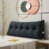 Cojín de Cabecera Estilo Escandinavo Almohada para Dormitorio Bolsa Suave Sofá Triangular para Sala de Estar Respaldo Grande Almohada de Cintura para Cama Removible y Lavable