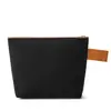 Bolsa de Lápices Simple Portátil Bolsa de Papelería de Doble Capa Bolsa de Lápices con Cremallera Bolsa de Almacenamiento Estudiante Bolsa para Labial y Monedas Bolsa Pintada a Mano