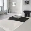 Manta para el hogar Nuevo estilo Lujo ligero Moderno Simple Sala de estar Sofá Mesa de centro Manta Dormitorio Comedor Alfombra Antideslizante Resistente a la suciedad