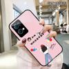 Funda para teléfono móvil aplicable nueva funda para teléfono móvil OPPOReno9 Reno10 luminosa Reno8pro texto FindX5 marea