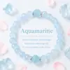 Pulseira TemuTK Mais Vendida Aumenta a Confiança Realça o Charme Pulseira de Contas de Cristal Roxo Ametista