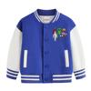 Ropa Exterior Infantil Otoño e Invierno 2025 Nuevos Tops de Terciopelo de Invierno Ropa para Clase de Jardín Uniformes de Béisbol de Otoño para Niños