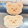 Nuevas pegatinas de oso bordado, pegatinas de tela bordadas para toallas, pegatinas de lana bordadas para suéteres, pegatinas de parches de dibujos animados, etiquetas de tela para ropa, accesorios para chaquetas