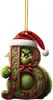 Decoraciones del Alfabeto del Grinch de Amazon Decoraciones para Árbol de Navidad Adornos Colgantes