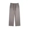 Calça Jogger Degradê Transfronteiriça 400g Marca Tendência Europeia e Americana Estilo Retrô Tamanho Grande Esportiva Reta Casual para Homens