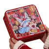 Caixa de Presente de Lata de Ano Novo Caixa para Assar Lata Quadrada Caixa para Lanches Doces Caixa de Biscoitos de Feriado Caixa de Folha de Flandres de Ano Novo