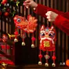 Decoraciones de Año Nuevo 2026 Año Nuevo Chino Cadena de Pimientos Rojos Petardos Colgante Festival de Primavera Sala de Estar Adornos de Interior Año del Caballo Decoración de Nuevo Estilo