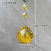 Acessórios para Lâmpada de Cristal Bola de Cristal Colorida Bola de Diamante Bola de Milho 30 # Diâmetro 40mm Pingente para Decoração de Casamento