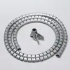 Agrupador de tubos linha de tubos enrolamento de tubos linha de tubos enrolamento de tubos household armazenamento de cabos diâmetro do tubo 10mm cor sólida simples