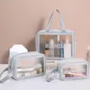 Necessaire de Viagem, Separação Úmido e Seco, Bolsa de Cosméticos Impermeável para Banho e Natação de Fonte Termal Masculina, Bolsa de Cosméticos para Viagem de Negócios para Mulheres