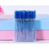 Cepillo de Pestañas de Cristal de Color, Peine para Pestañas Postizas, Cepillo Espiral para Rizador de Pestañas y Peine de Cejas, 50 Piezas, Herramientas de Maquillaje al por Mayor