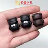 Cabeza de Oso Tallada en Sándalo Varios Estilos Oso con Lazo Cuentas Sueltas Pulsera DIY Colgante Accesorios de Colgante Artículo