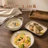 Juego de vajilla para una persona, juego de cuenco de arroz y plato estilo japonés, cuenco torneado en torno de horno vintage, combinación de vajilla para el hogar modelo nuevo 2026