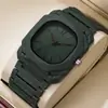 2026 Nuevo Estilo Caliente Nicho Gama Alta Alto Valor Moda Cuadrado Hombres Reloj de Cuarzo Venta Directa de Fábrica