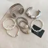 Sueños Antiguos Dorados~Set Dorado Vintage de Pulseras Apilables, Pulseras de Nicho Estilo Resort, Joyería Exagerada para Mujer