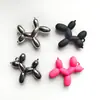 Estilo Ins Cachorro Lambendo Coração Chaveiro Pingente Chaveiro de Casal Enfeites para Pendurar na Bolsa Acessórios de Joias Acrílicas DIY