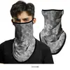 Máscara facial de triángulo colgante para oreja con patrón Mang de camuflaje de Spider-Man, bufanda de verano para protección solar de calavera de motocicleta al aire libre