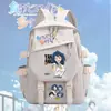 Há muitas protagonistas que são fracassadas. Mochila de mercadoria de anime Anami Kanae para estudantes do sexo masculino e feminino, bolsa escolar bidimensional, bolsa de ombro dupla