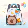 Mochila Infantil para Jardim de Infância, Pequena Mochila de Desenho Animado, Respirável e Leve, para Meninos e Meninas de 3-5 Anos