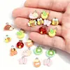 Nuevo Colgante de Animal Insecto Mariposa Abeja de Resina de Dibujos Animados Llavero DIY Pendientes Accesorios para Bolsos W779