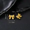 Accesorios con Borde de Perla Plata de Ley S925 Chapada en Oro de 24 Quilates Trébol de Cuatro Hojas Flor Multifacética Anillo Corredizo Cuentas Espaciadoras Accesorios Pequeños DIY Venta al por Mayor
