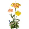 Flores grandes de arte en papel para accesorios de fotografía, decoración de escenas con flores artificiales, flores falsas para exhibición y decoración de centros comerciales