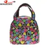 Bolsa de almuerzo grande de tela Oxford impresa de doble capa, bolso de mano, lindo, impermeable, bolsa para lonchera, bolsa para lonchera, venta al por mayor