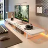 Soporte para computadora de escritorio, soporte para laptop, base para monitor de estación de trabajo, marco de soporte, estante de almacenamiento de escritorio