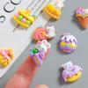 Pegamento de crema para hacer uno mismo, simulación de comida y juego, accesorios de postre para gatos, horquillas para el pelo hechas a mano para teléfono móvil, accesorios de resina para joyería