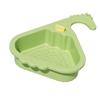 Cesta Colgante para Desagüe de Lavabo, Cesta Filtro Lateral para Residuos de Comida de Cocina, Cesta para Lavar y Escurrir Frutas con Separación Seca y Húmeda