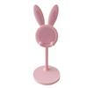 Soporte de Escritorio de Conejo de Dibujos Animados, Lindo Soporte Universal para Tablet, Soporte Perezoso Ajustable Telescópico Elevable para Teléfonos Móviles