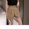 2025 Nuevo Verano Chaleco Camisa Top + Shorts Casuales Conjunto de Dos Piezas a la Moda Traje de Estilo Maduro Ligero para Mujer