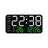 Nuevo reloj electrónico sin bordes, multifunción, colgante, de doble propósito, reloj digital, pantalla, reloj de pared para sala de estar 6617