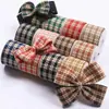 Fita Xadrez Houndstooth Xadrez Outono Inverno Vintage Fita Xadrez diy Acessórios de Cabelo Material para Laços Fita Xadrez Tingida em Fio