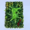 Parede de Flores Artificiais e Plantas Verdes para Decoração de Casamento, Paisagismo de Shopping, Plantas Artificiais de Plástico de Milão, Parede de Plantas Artificiais