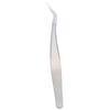 Pinzas para Pestañas, Pinzas de Pluma Doradas de Alta Precisión, Pestañas Postizas Injertadas, Pinzas Rectas Delfín, Herramientas de Maquillaje de Belleza, Clips de Belleza