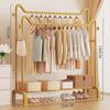 Perchero Vertical de Pie con Diseño Engrosado para Uso en Interiores, Adecuado para Dormitorio y Balcón del Hogar, Tendedero para Ropa, Perchero para Colgar Ropa