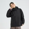 Chaqueta 3 en 1 Nueva de Verano 2026 para Mujeres y Hombres, Cortavientos e Impermeable con Capa Interior Desmontable, Adecuada para Viajes, Senderismo y Montañismo