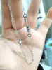 Pulseira de Aço Titânio Cintura Fina Romana de Alta Qualidade Pulseira de Zircônia de Luxo Discreto Nicho Pulseira para Namoradas Feminina 2024 Novo
