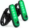 Bicicleta transfronteriza 056 nueva bicicleta luz trasera recargable por USB brillante noche bicicleta de montaña ciclismo luz LED de advertencia