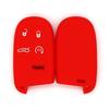 Para JEEP JEEP Guide Free Light Free Man Free Guest Wrangler Smart 5 Key Funda de silicona para llave