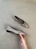 Zapatos planos retro de punta fina y poco profundos con lazo, suela suave y cómoda, zapatos Mary Jane pequeños de cuero para mujer, nuevos zapatos de abuela