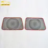Adecuado para Modelos Nio 26 Es9, Accesorios Decorativos de Panel de Acero Inoxidable para la Cubierta del Altavoz Debajo del Maletero, Accesorios para el Coche